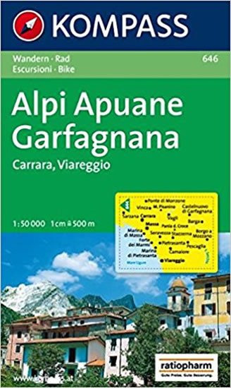 ALPI APUANE GARFAGNANA 1:50 000 /646/