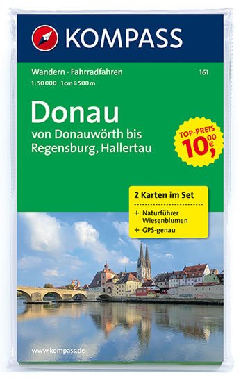 DONAU VON DONAUWÖRTH BIS REGENSBURG 1:50 000 /161/