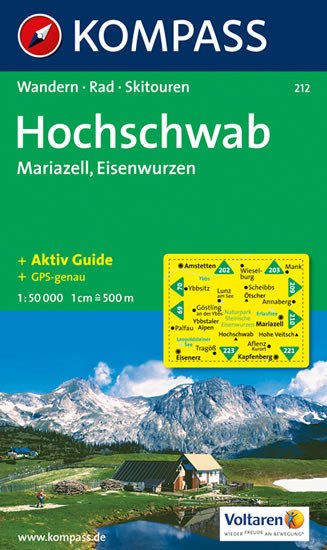 HOCHSCHWAB,MARIAZELL 1:50 000 /212/