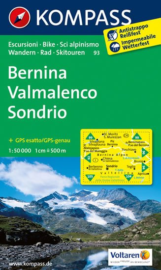 BERNINA SONDRIO 1:50 000 (93)