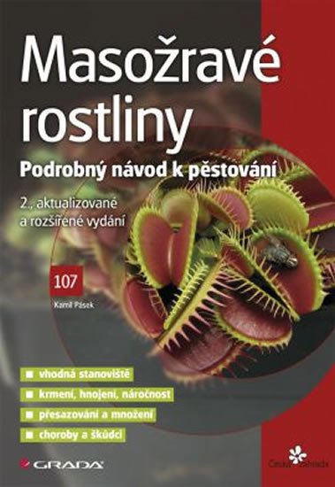 MASOŽRAVÉ ROSTLINY - PODROBNÝ NÁVOD NA PĚSTOVÁNÍ