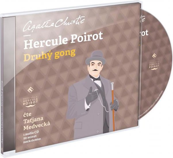 HERCULE POIROT - DRUHÝ GONG CD (AUDIOKNIHA)