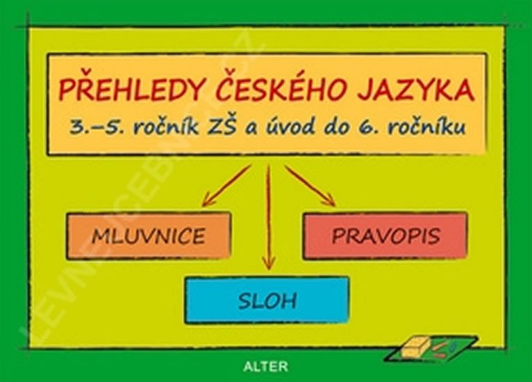 PŘEHLEDY ČESKÉHO JAZYKA 3.-5.R.ZŠ A ÚVOD DO 6.ROČNÍKU