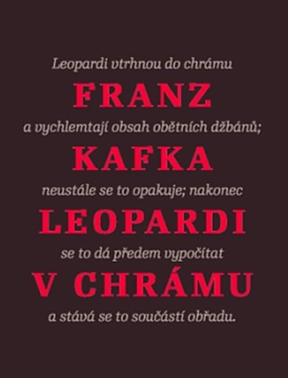 LEOPARDI V CHRÁMU