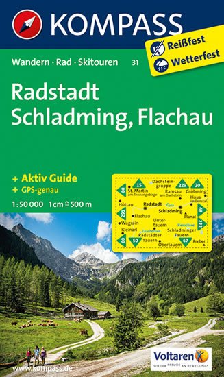 RADSTADT, SCHLADMING, FLACHAU  1:50 000 (31)