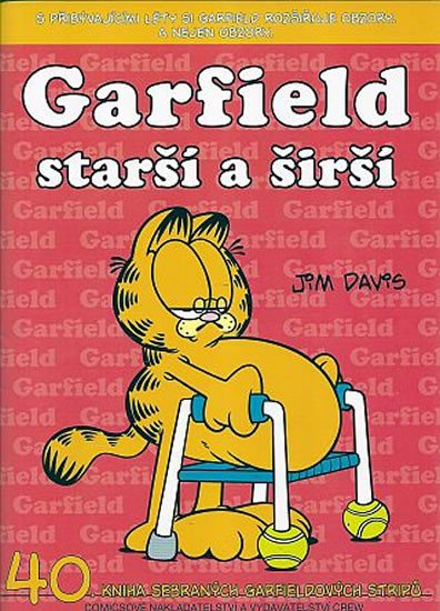 GARFIELD STARŠÍ A ŠIRŠÍ /40/