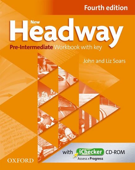 HEADWAY PRE-INTERMEDIATE 4TH WORKBOOK+KEY+ICHECKER CD