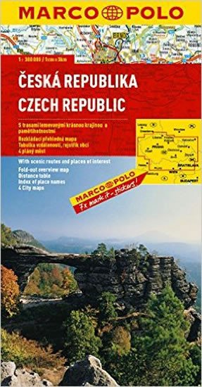 ČESKÁ REPUBLIKA-MAPA