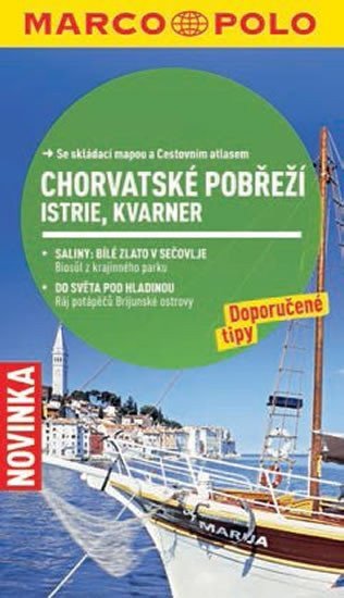 CHORVATSKÉ POBŘEŽÍ ISTRIE,KVARNER S MAPOU