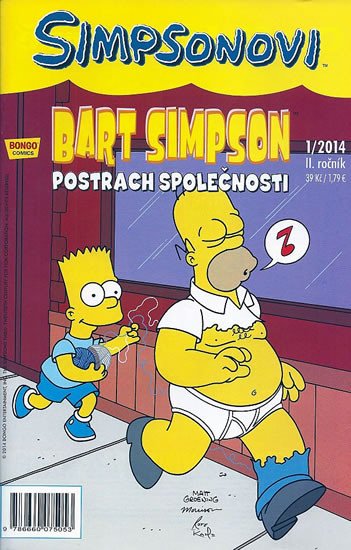 SIMPSONOVI - BART SIMPSON POSTRACH SPOLEČNOSTI (1/2014)