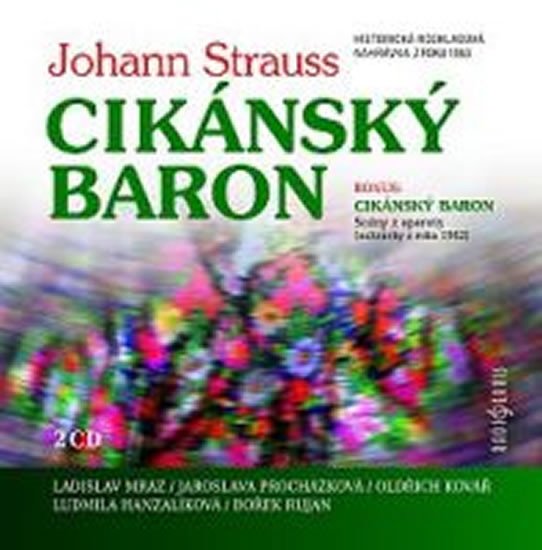 CIKÁNSKÝ BARON - OPERETA 2CD