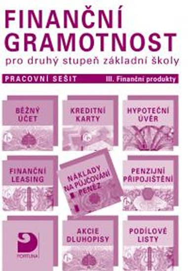 FINANČNÍ GRAMOTNOST PRO 2.STUPEŇ ZŠ PRACOVNÍ SEŠIT III.