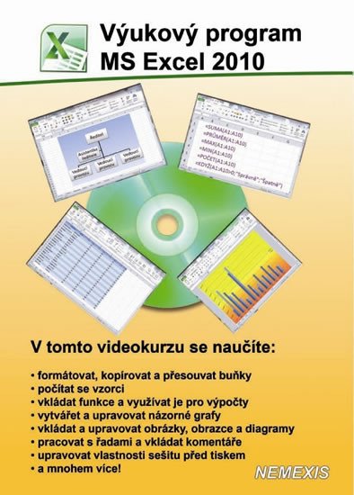 VÝUKOVÝ PROGRAM MS EXCEL 2010 CD