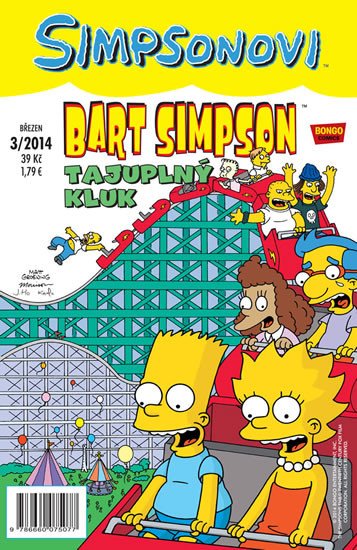 SIMPSONOVI - BART SIMPSON 3/14 (TAJUPLNÝ KLUK)