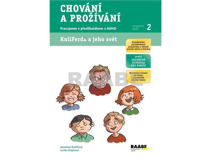 CHOVÁNÍ A PROŽÍVÁNÍ - PRACOVNÍ SEŠIT 2 (PŘEDŠKOLÁK ADHD)