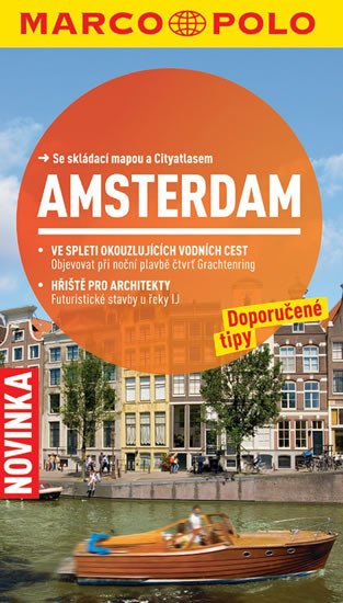 AMSTERDAM PRŮVODCE SE SKLÁDACÍ MAPOU A CITY ATLASEM MP