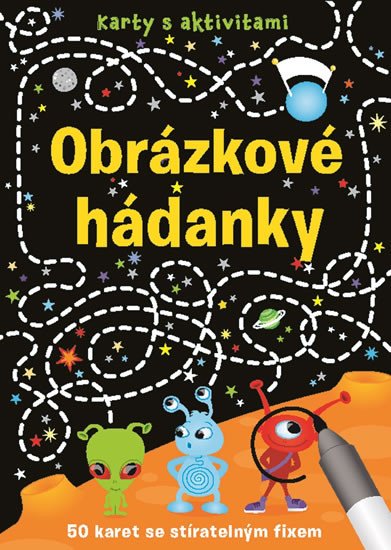 OBRÁZKOVÉ HÁDANKY (KARTY S AKTIVITAMI A STÍRATELNÝM FIXEM)