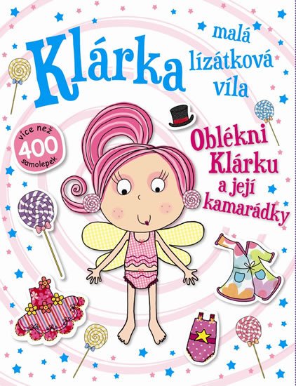 KLÁRKA, MALÁ LÍZÁTKOVÁ VÍLA SAMOLEPKY