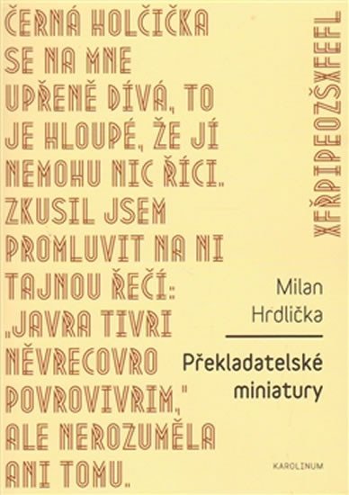 PŘEKLADATELSKÉ MINIATURY