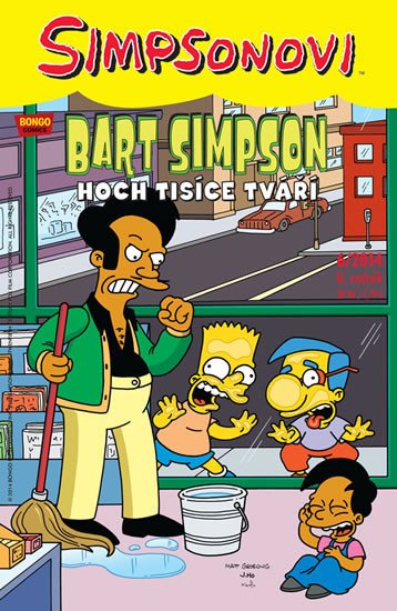 BART SIMPSON 06/2014 HOCH TISÍCE TVÁŘÍ