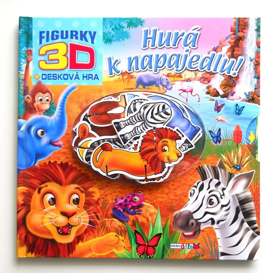 HURÁ K NAPAJEDLU! - 3D FIGURKY + DESKOVÁ HRA