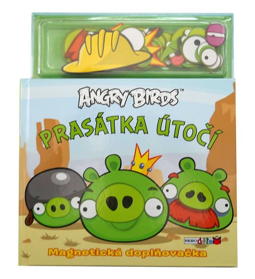 ANGRY BIRDS - PRASÁTKA ÚTOČÍ (MAGNETICKÁ  DOPLŇOVAČKA)