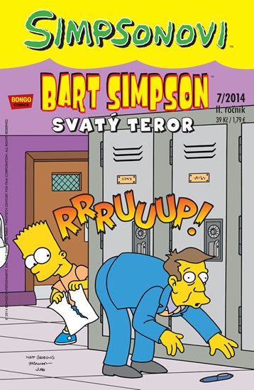 BART SIMPSON SVATÝ TEROR