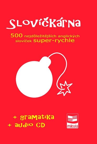 SLOVÍČKÁRNA - 500 NEJDŮL. ANGL. SLOVÍČEK +CD