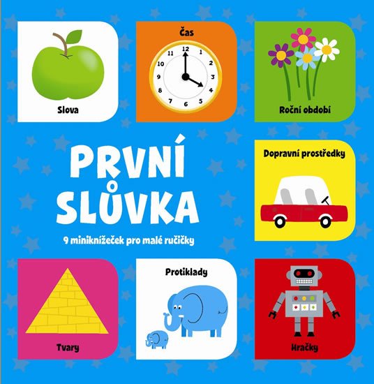 PRVNÍ SLŮVKA - 9 MINIKNÍŽEČEK PRO MALÉ RUČIČKY