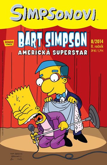 SIMPSONOVI - BART SIMPSON 8/2014 (AMERICKÁ SUPERSTAR)