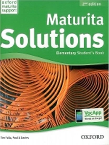 MATURITA SOLUTIONS ELEMENTARY SB 2.VYD.