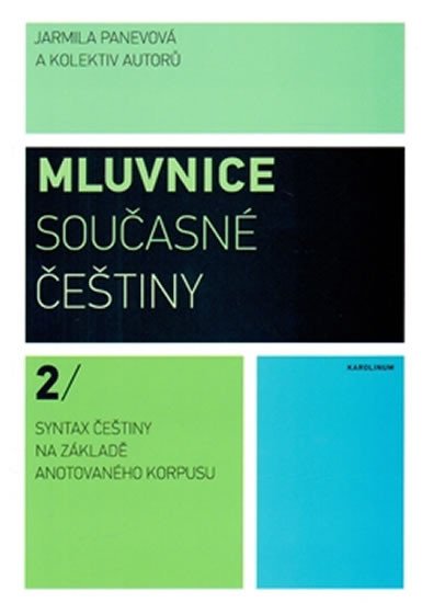 MLUVNICE SOUČASNÉ ČEŠTINY 2