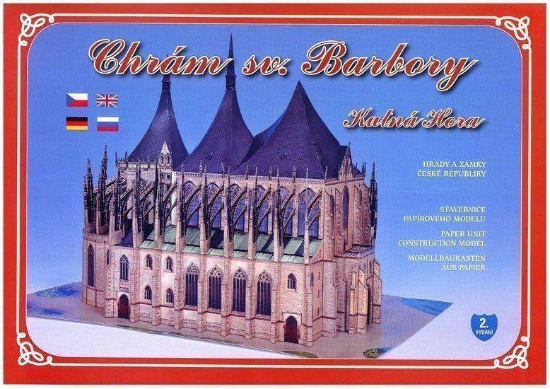 CHRÁM SV.BARBORY - JEDNODUCHÁ VYSTŘIHOVÁNKA