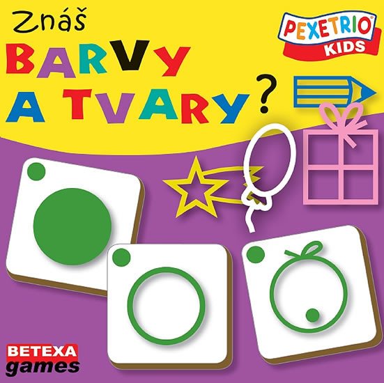 PEXETRIO KIDS - ZNÁŠ BARVY A TVARY?