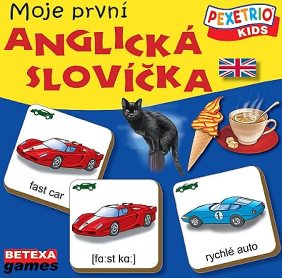 PEXETRIO KIDS - MOJE PRVNÍ ANGLICKÁ SLOVÍČKA