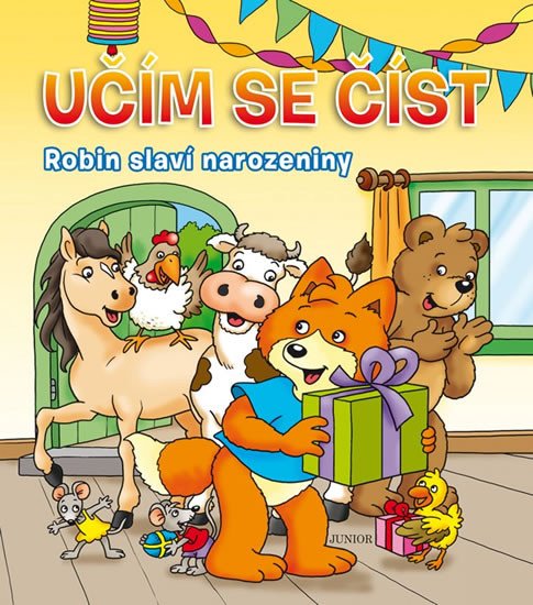 ROBIN SLAVÍ NAROZENINY - UČÍM SE ČÍST