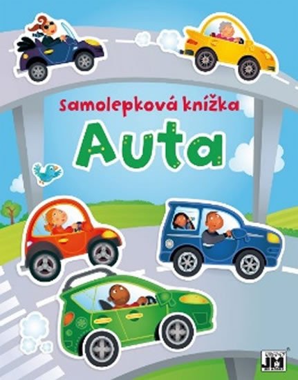 AUTA - SAMOLEPKOVÁ KNÍŽKA