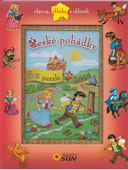 ČESKÉ POHÁDKY 8X PUZZLE