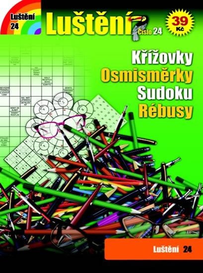 LUŠTĚNÍ 24 KŘÍŽOVKY, OSMISMĚRKY, SUDOKU