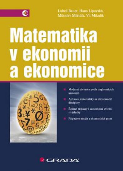 MATEMATIKA V EKONOMII A EKONOMICE