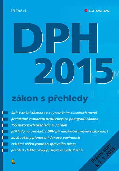 DPH 2015-ZÁKON S PŘEHLEDY