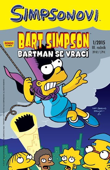 SIMPSONOVI - BART SIMPSON 1/15 - BARTMAN SE VRACÍ