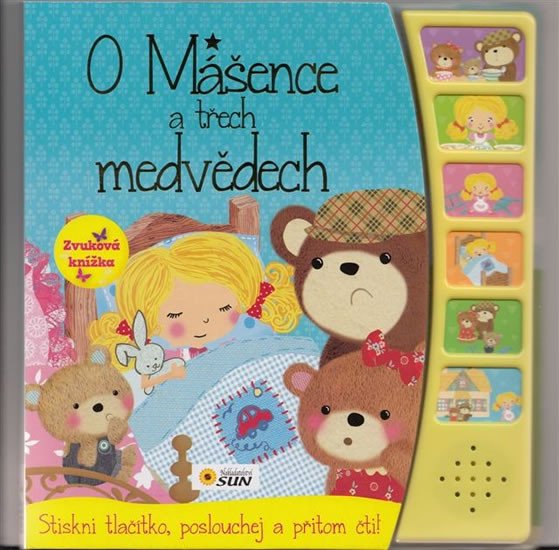 O MÁŠENCE A TŘECH MEDVĚDECH - ZVUKOVÁ KNÍŽKA