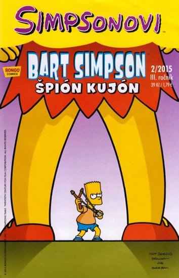 SIMPSONOVI - BART SIMPSON 02/15 - ŠPIÓN