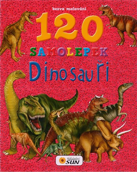 DINOSAUŘI-120 SAMOLEPEK-BEZVA MALOVÁNÍ