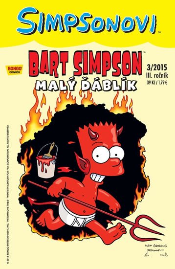 SIMPSONOVI - BART SIMPSON 03/15 (MALÝ ĎÁBLÍK)