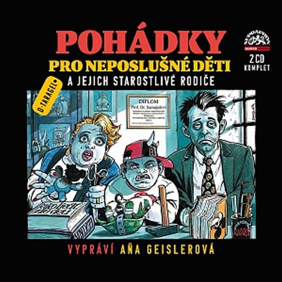 POHÁDKY PRO NEPOSLUŠNÉ DĚTI... - 2 CD