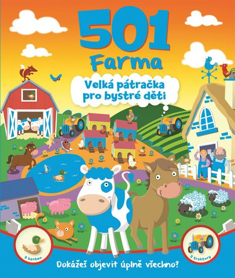 501 FARMA VELKÁ PÁTRAČKA PRO BYSTRÉ DĚTI