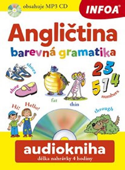 ANGLIČTINA BAREVNÁ GRAMATIKA + CDMP3