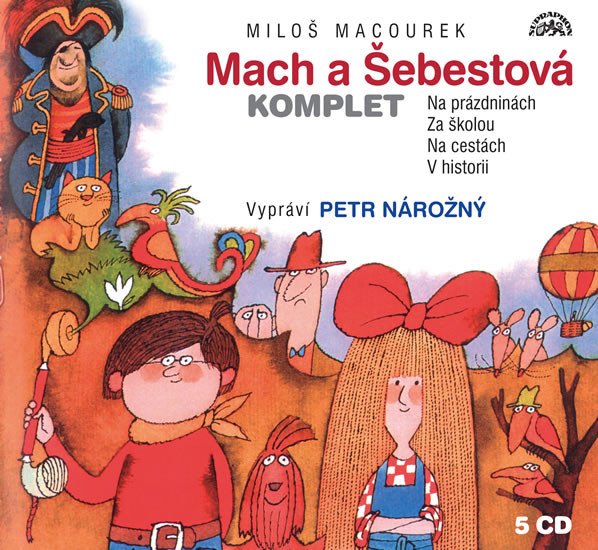 MACH A ŠEBESTOVÁ - KOMPLET 5CD (AUDIO)